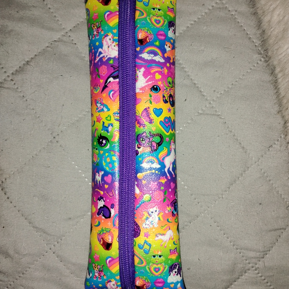 Lisa Frank Rainbow Unicorn Pencil Pouch